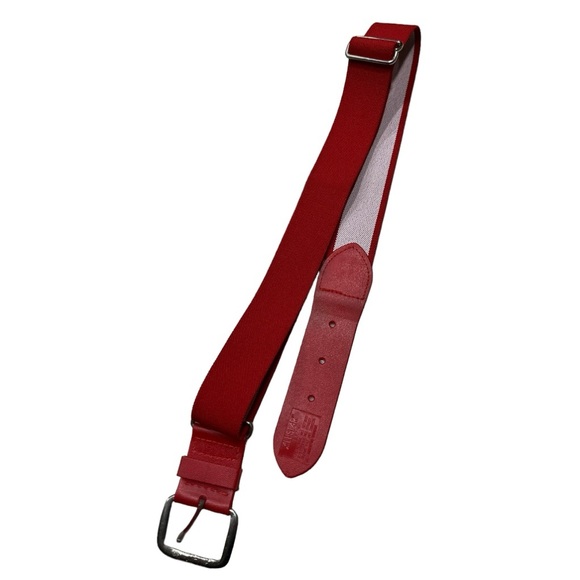 All-Star  Frame Style Red Adjustable Belt - Picture 4 of 4